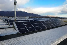 Detalle paneles fotovoltaicos