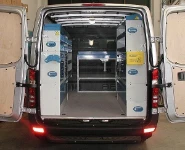 EQUIPAMIENTO FURGONETA TALLER MERCEDES SPRINTER 2006  L2 H1 01a