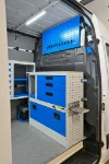 EQUIPAMIENTO FURGONETA TALLER MÓVIL EN MERCEDES SPRINTER 2018 L2 H2 09e