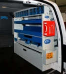 EQUIPAMIENTO FURGONETA TALLER MÓVIL EN VOLKSWAGEN CADDY 2003 L1 11c
