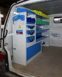 EQUIPAMIENTO FURGONETA TALLER MÓVIL EN VOLKSWAGEN TRANSPORTER T4 1991 L1 01b