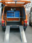 EQUIPAMIENTO FURGONETA TALLER MÓVIL EN VOLKSWAGEN TRANSPORTER T4 1991 L1 08a