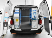 EQUIPAMIENTO FURGONETA TALLER MÓVIL EN VOLKSWAGEN TRANSPORTER T6 2003 L1 10a