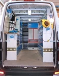 ESTANTERÍAS FURGONETA EN MERCEDES SPRINTER 2006  L3 H2 03a