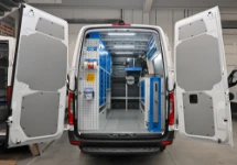 ESTANTERÍAS FURGONETA EN MERCEDES SPRINTER 2018 L2 H2 03a