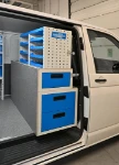 ESTANTERÍAS FURGONETA EN VOLKSWAGEN TRANSPORTER T6 2015 L1 H1 02d