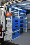 ESTANTERÍAS PARA FURGONETAS EN OPEL MOVANO 2010 L2 H2 08b