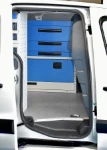Estanterías y cajoneras para furgonetas en CITROEN BERLINGO 2008 06d