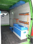 Estanterías y cajoneras para furgonetas en OPEL MOVANO  L3 H2 09c