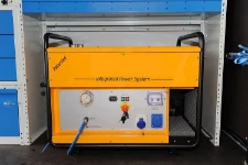 Generador y compresor combinado para furgonetas