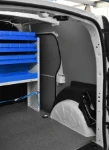 Lado derecho equipamiento Citan con cajones transparentes