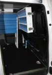 Mobiliario para furgoneta de técnicos de toldos