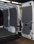 Plataforma en multicapa resinada y revestimiento para Movano Opel.