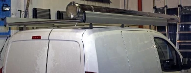 Portatodo con rodillo, parapetos y tubo para Bipper