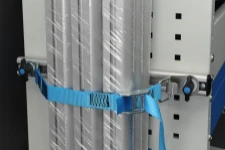 01_Material bloqueado con correa montada en barra corrediza