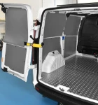 Paneles de protección y plataforma para Custom lado izquierdo