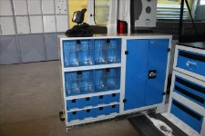 Plataforma extraíble para furgoneta