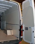revestimiento interno furgoneta para VOLKSWAGEN CRAFTER 2006 L3 H2 02c
