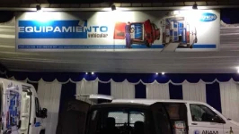 Syncro System equipamientos para furgonetas en Fenatran 2014, Sudamérica