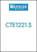 Etiquetas imprimibles para contenedores Syncro System CTE1221.S