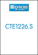 Etiquetas imprimibles para contenedores Syncro System CTE1226.S 